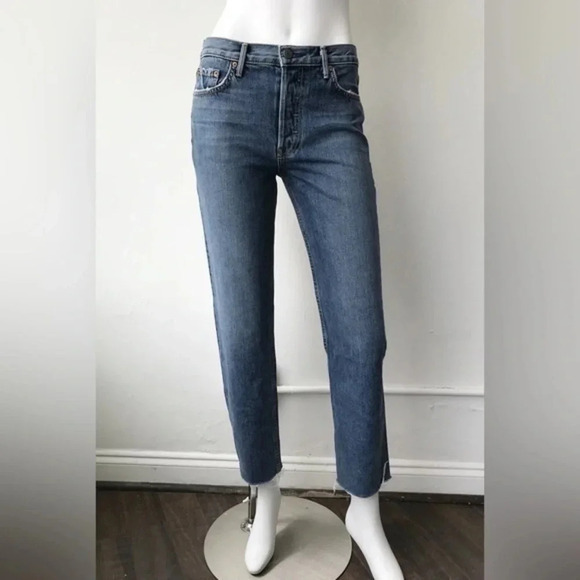 GRLFRND Helena straight leg jeans - Picture 1 of 7